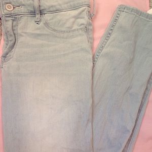 Holister light wash jeans